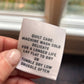 Love in Every Stitch - Designer Sewing Labels