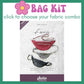 Ferris Bag Kit with SOFT vinyl - easy to sew!