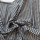 Flannel Tiny Checks black and white