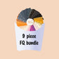 Tiny Frights 9 piece FQ bundle