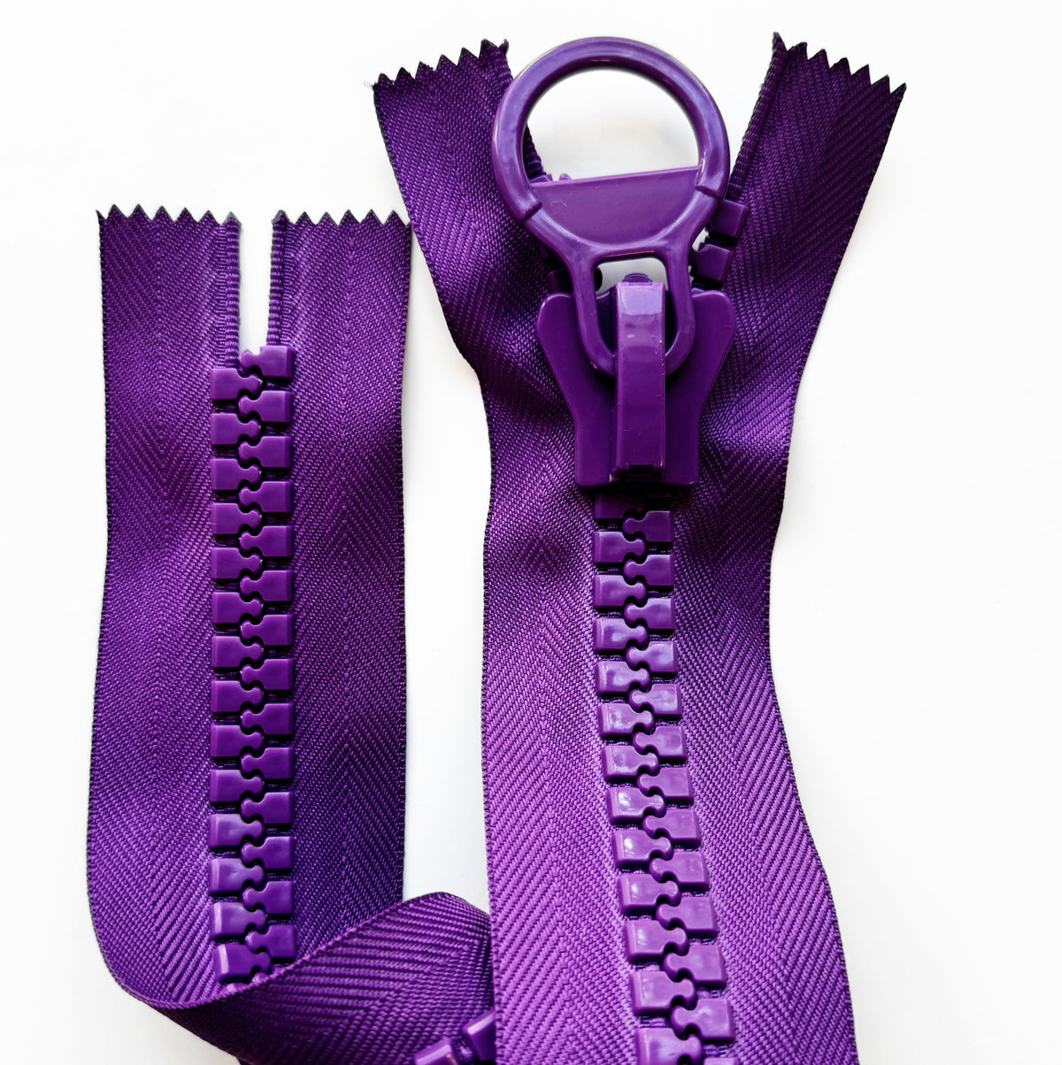 Chunky Zipper Grape Purple - Sew Hungry Hippie