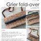 Grier Fold-over Bag PDF Pattern