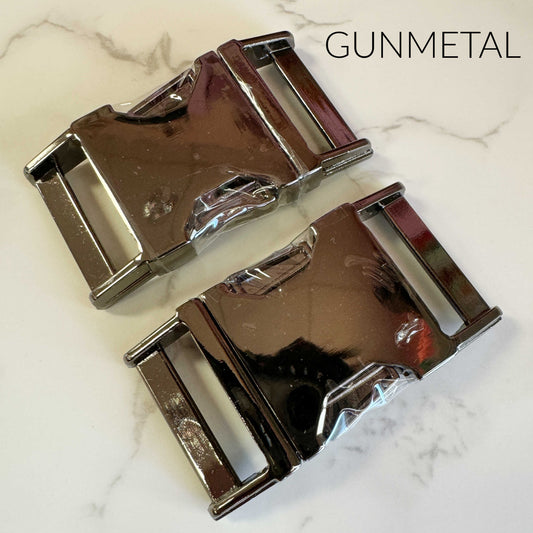 Gunmetal Side-Release Buckle