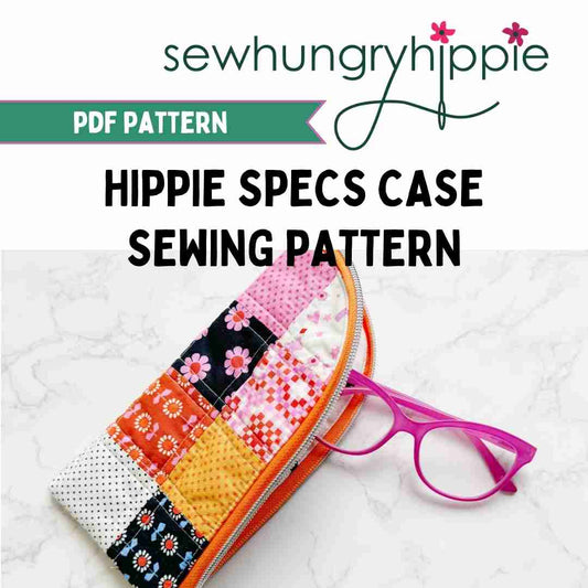 HIPPIE SPECS CASE PDF sewing pattern