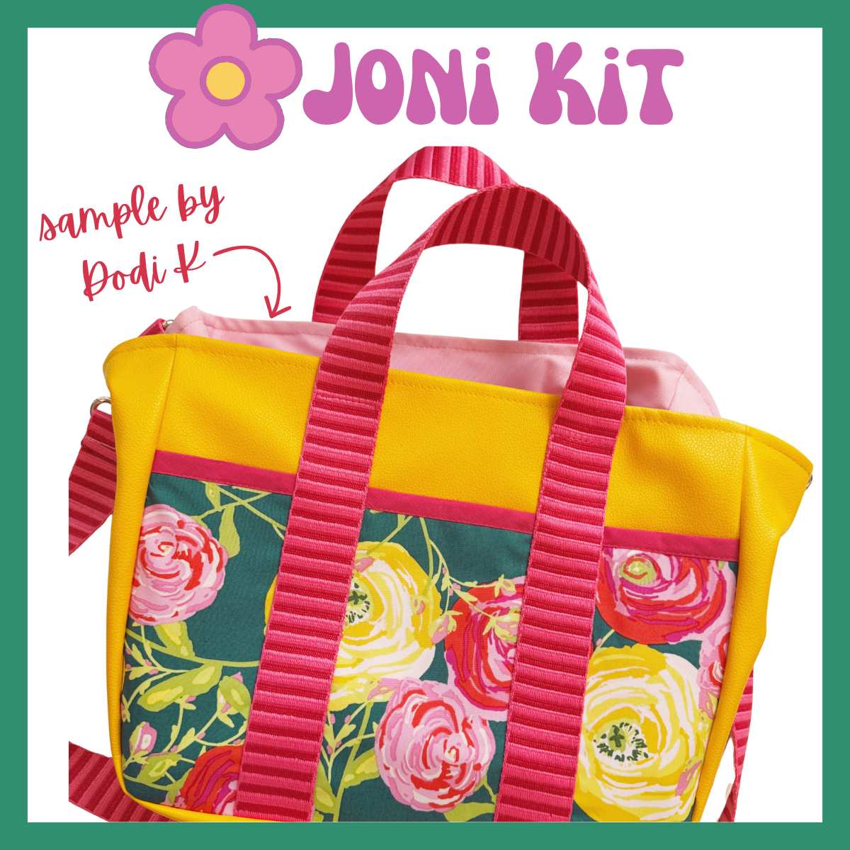 Happy Hippie Joni Kit in yellow and pink