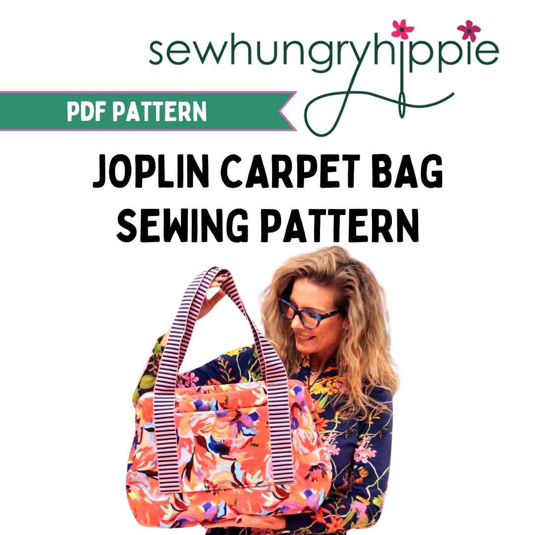 Joplin Carpet Bag PDF Sewing Pattern