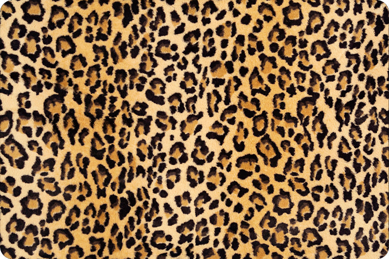 Shannon Luxe-Cuddle Leopard 1/2 YD for Shannon Fabrics | SewHungryhippie