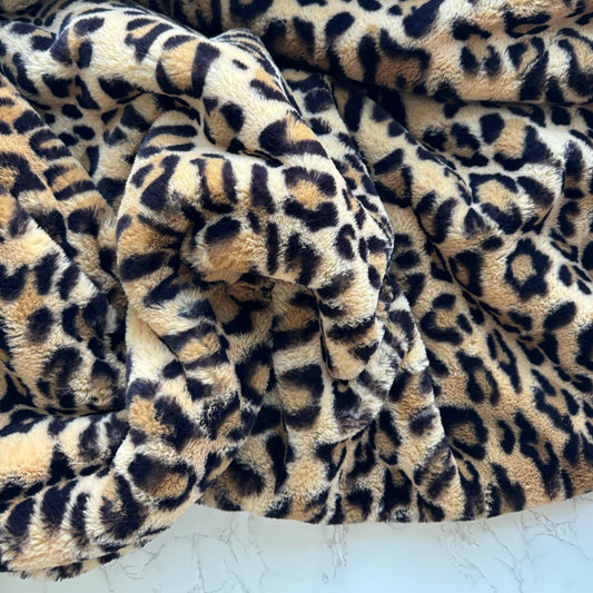 Shannon Luxe-Cuddle Leopard 3 yard bundle