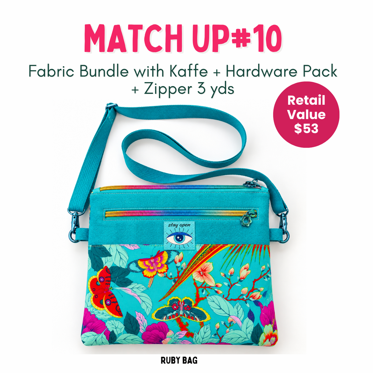 Weekly Vinyl & Fabric Matchups Bundle – Bag Making Craft Supplies Sep 16th