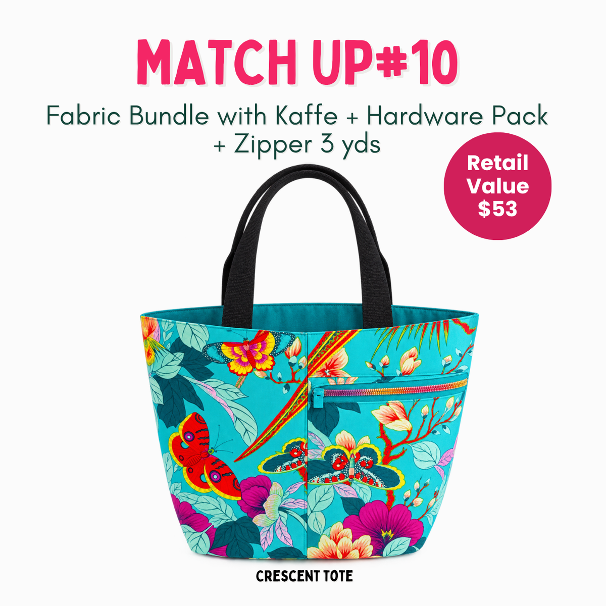 Weekly Vinyl & Fabric Matchups Bundle – Bag Making Craft Supplies Sep 16th