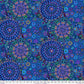 Millefiore Blue Wide back fabric per yard