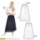 Miranda Skirt pattern - Style Arc - printed