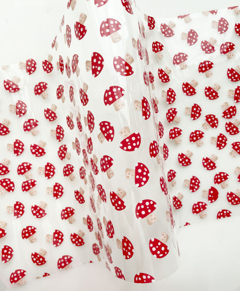 Medium Button Mushrooms - 28 x 35mm Spun Cotton Craft Shapes