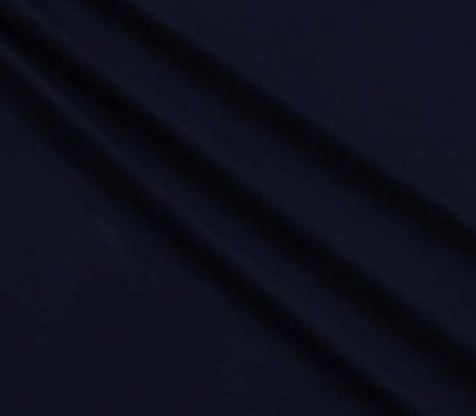 Navy Stretch Bamboo Rayon Jersey Knit fabric per yard