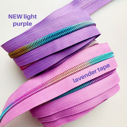 Light Purple Zipper Tape only