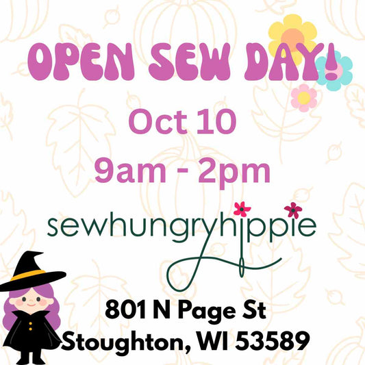 OPEN SEW DAY October