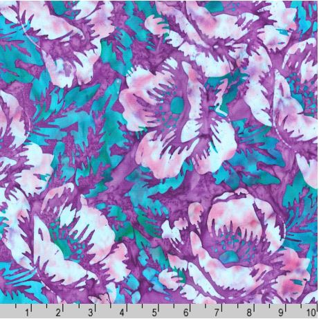 WILD POPPIES 1 YD ORCHID