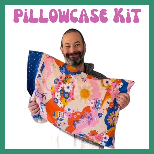 Ruby Star Pillowcase Kit version 2 Romel sews!