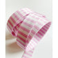 Pink 1/4" stripes seatbelt webbing 5 YDS