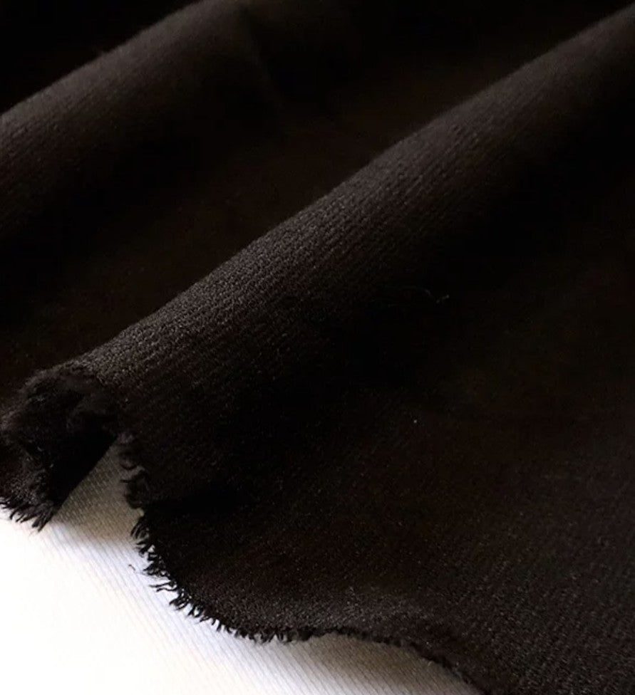 Ponte de Roma double Knit - black