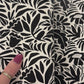 Custom Smooth Vinyl - Special Edition & Request! Cream & Black Floral