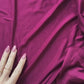 Milana Double Brushed Burgundy Stretch Fabric