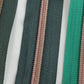 Hunter Green Zipper Tape with bronze teeth 3 YDS