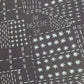 Sashiko Stitches navy blue vinyl