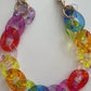 Acrylic Bag Chain - Rainbow Bright