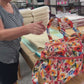 Belle Bag Kit / Canvas Fabric / Custom Floral Print