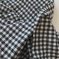 Flannel Tiny Checks black and white
