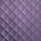 Lavender padded quilted vinyl fabric for sewing bags, totes, and modern craft projects
