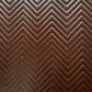 Close-up of a brown zigzag pattern