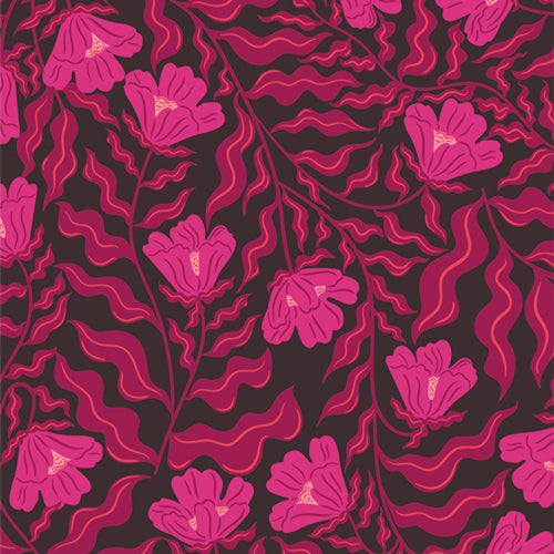 Cupid's Garden Fond Rayon Fabric by Art Gallery Fabrics