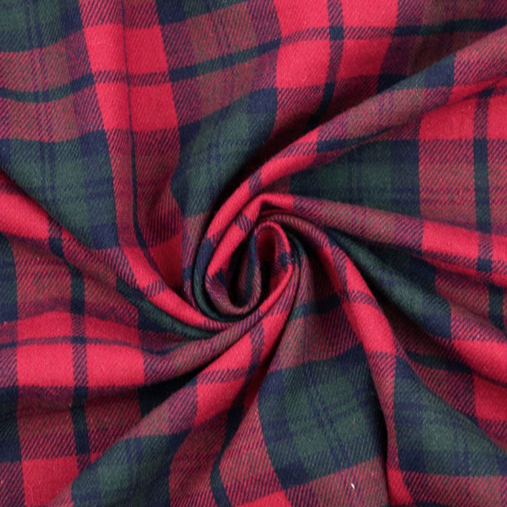 Tartan Flannel Red