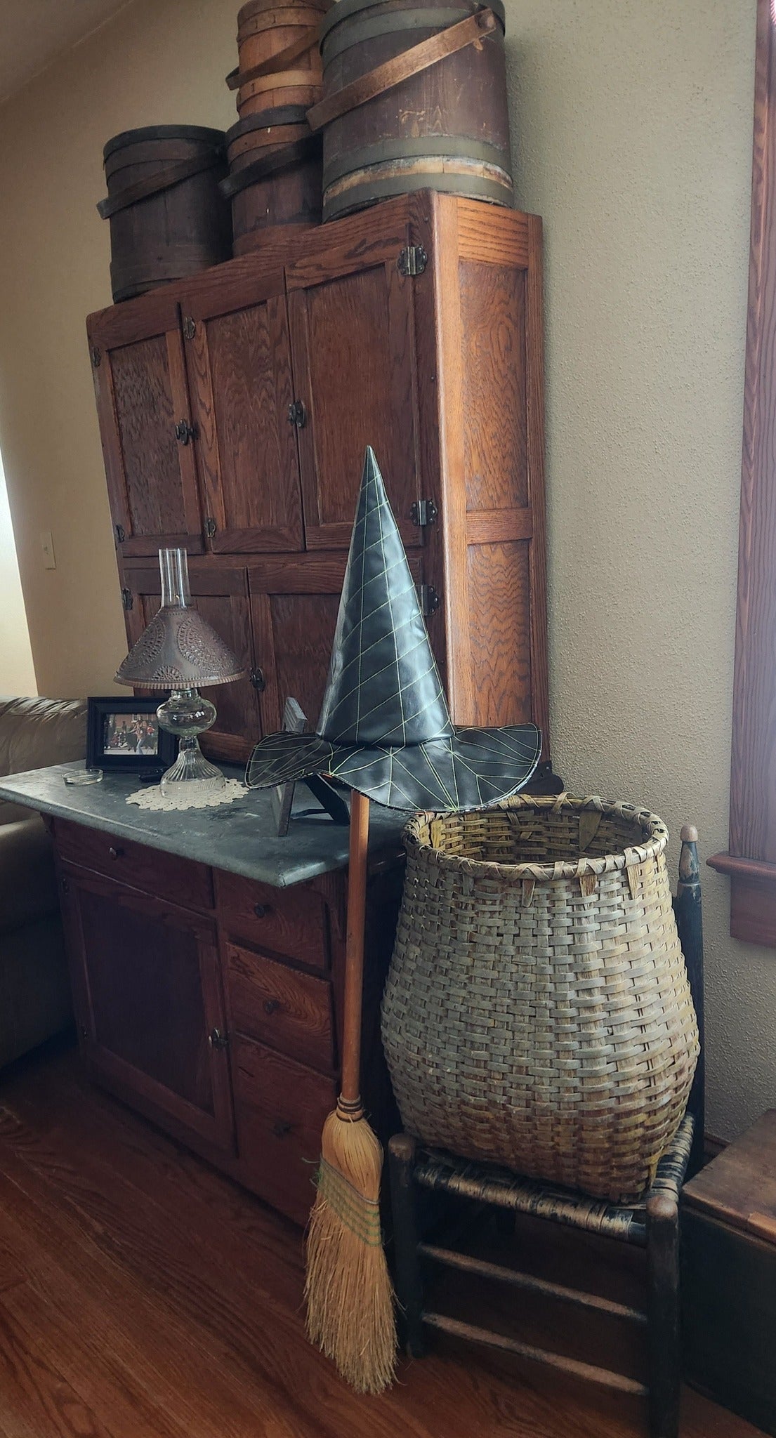 Quilted Witchy Hat pattern pieces