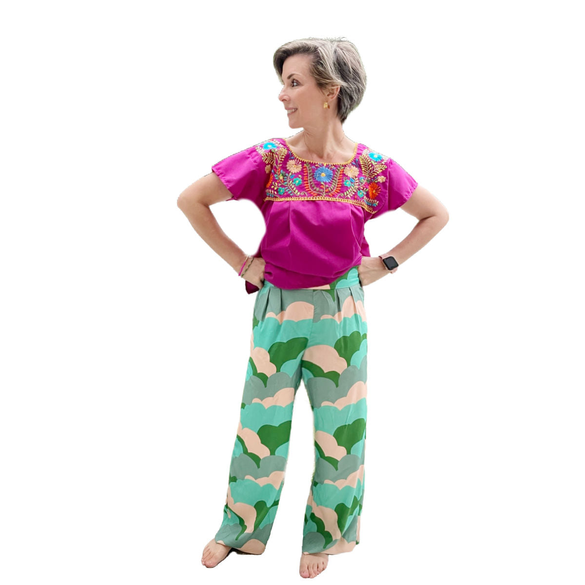 Rose pants sewing pattern