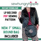 LP Record Bag PDF sewing pattern