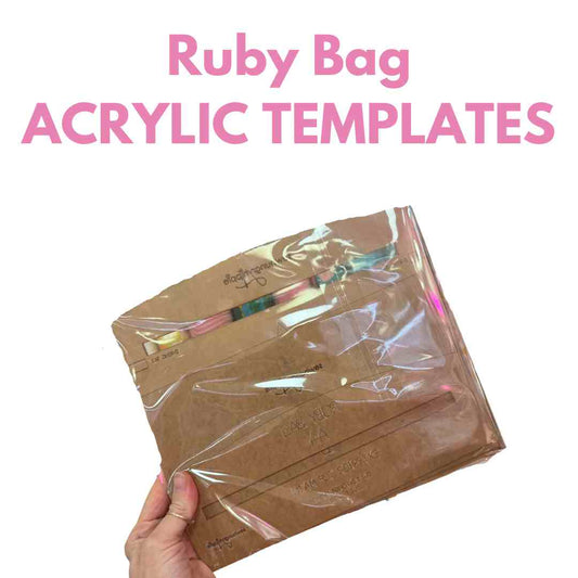 Ruby Bag Acrylic Templates in