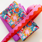 Sew Hungry Hippie bag-making bundle with 1 yard boho floral fabric, 3 yards webbing, and bonded nylon thread
