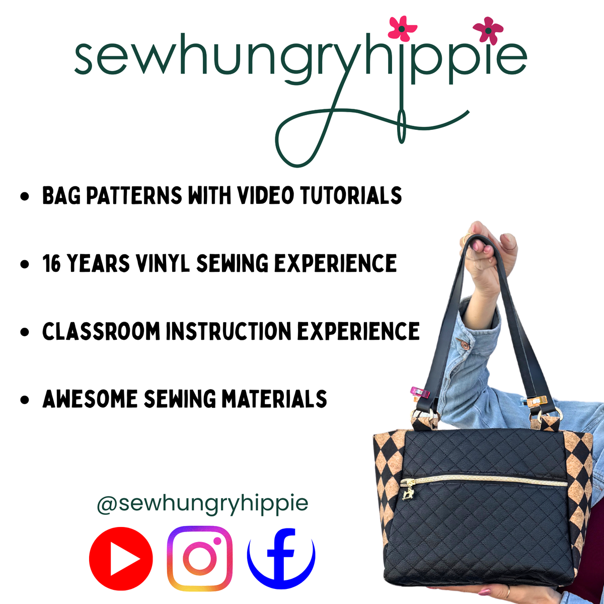 Weekly Vinyl & Fabric Matchups Bundle – Bag Making Craft Supplies Sep 23rd