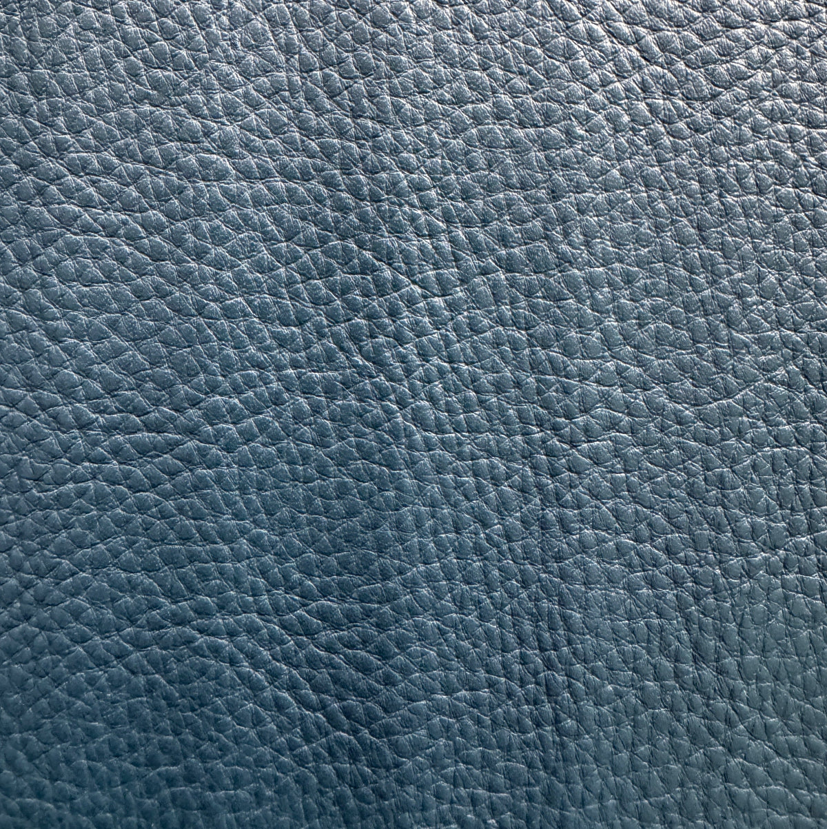 closeup view vinyl for bags navy blue