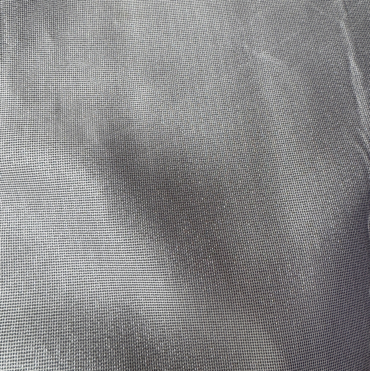 Close-up of gray fabric texture