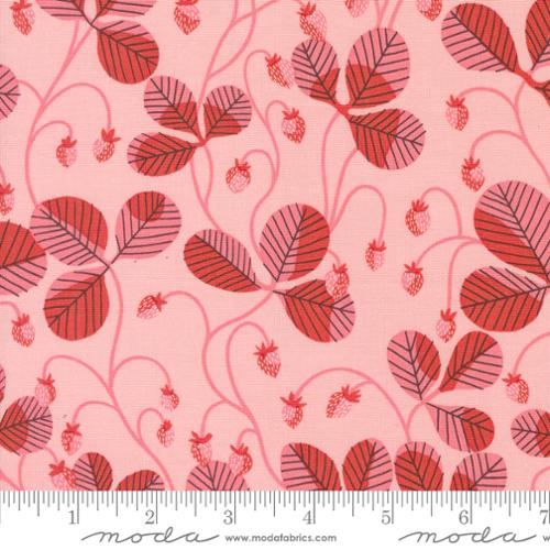 Love Letter Strawberries pink per yard