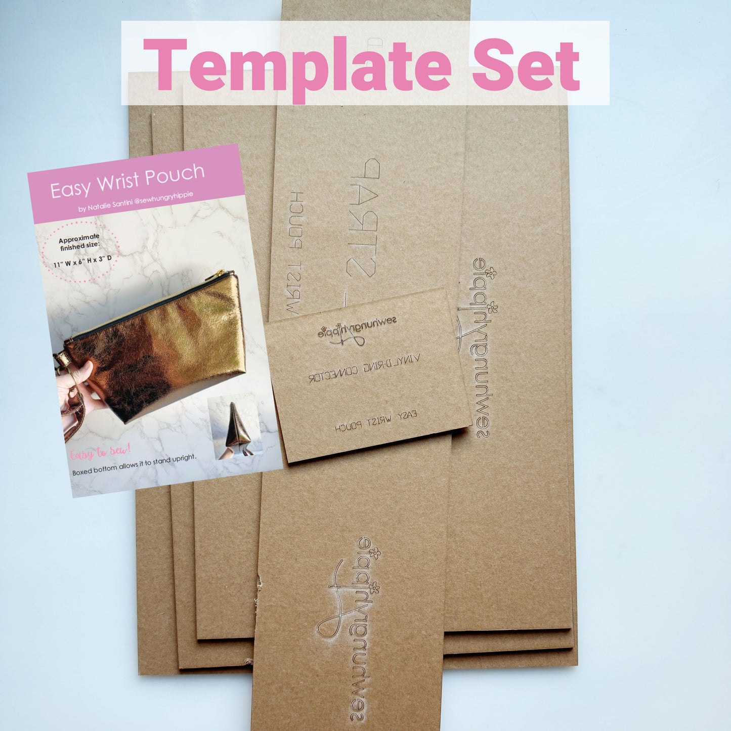 Easy Wrist Pouch Acrylic Template Set