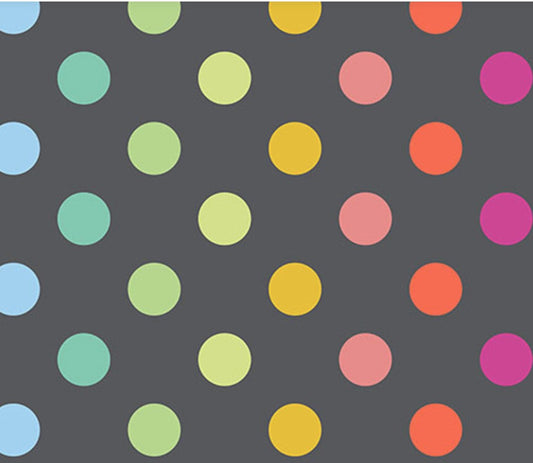 Tula Pink Graywork Minky Fleece Disco Palms Shadow