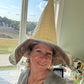 Quilted Witchy Hat pattern pieces
