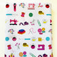 water resistant canvas fabric sewing notion tools print