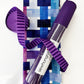 fabric bundle in purple and blue