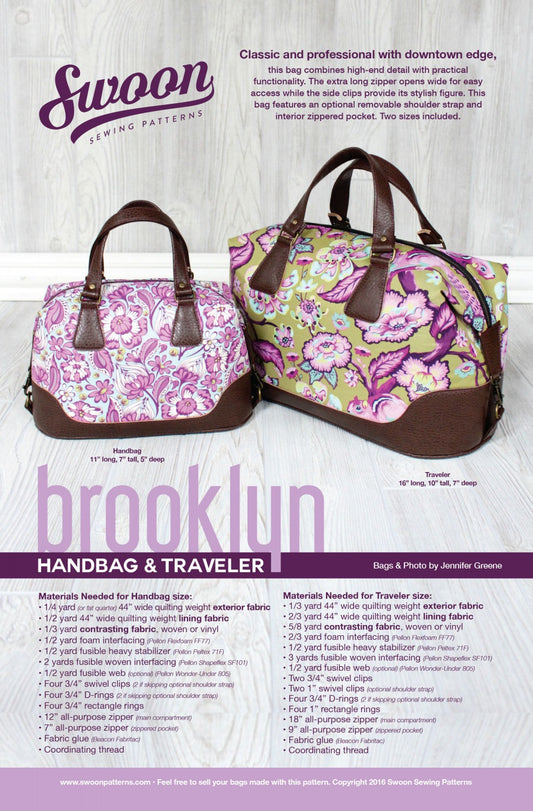 Brooklyn bag by Swoon